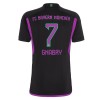 Maillot de Supporter FC Bayern Munich Gnabry 7 Extérieur 2023-24 Pour Homme